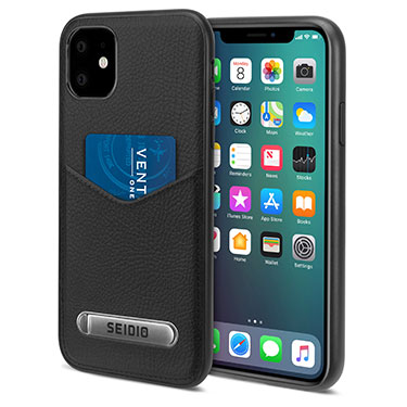 EXECUTIVE with kickstand for iPhone 11 (Black)